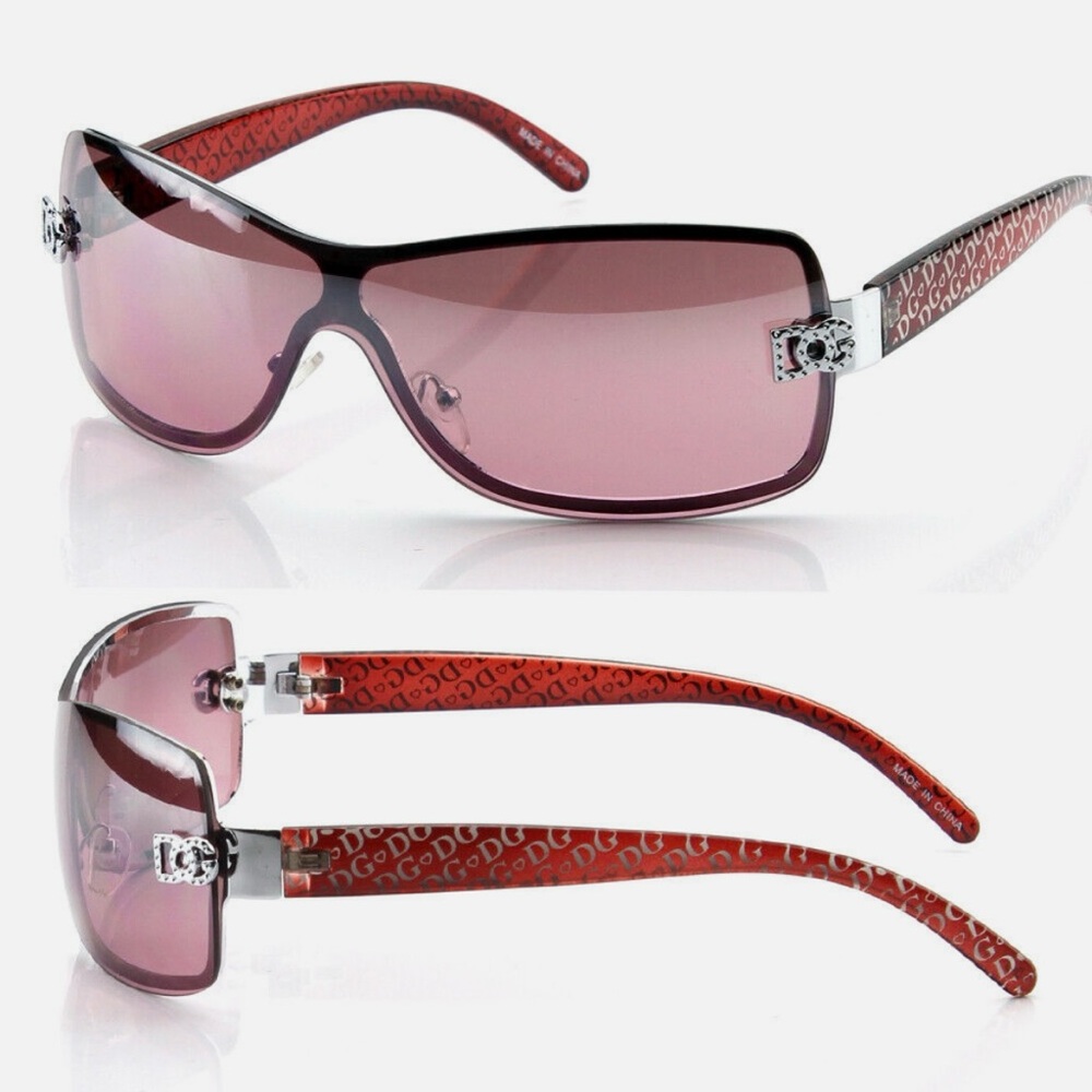 Red Y2K Sunglasses